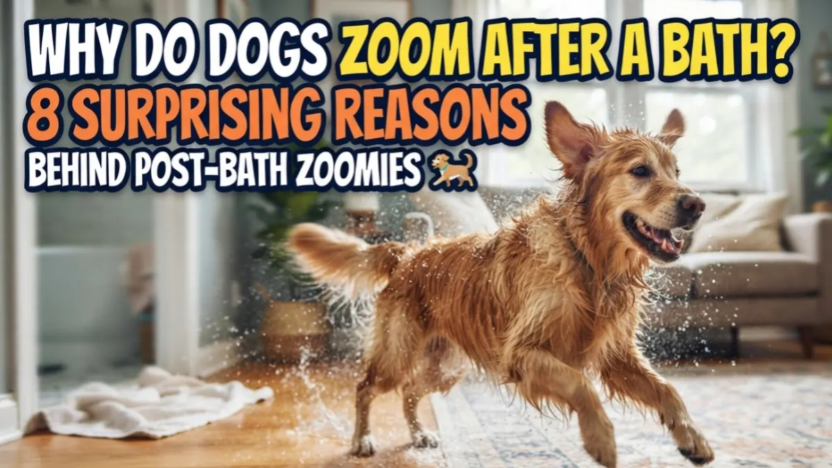 Why Do Dogs Zoom After a Bath? 8 Surprising Reasons Behind Post-Bath Zoomies