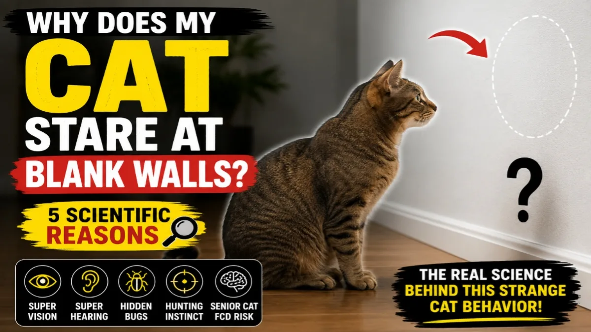 Why Does My Cat Stare at Blank Walls?